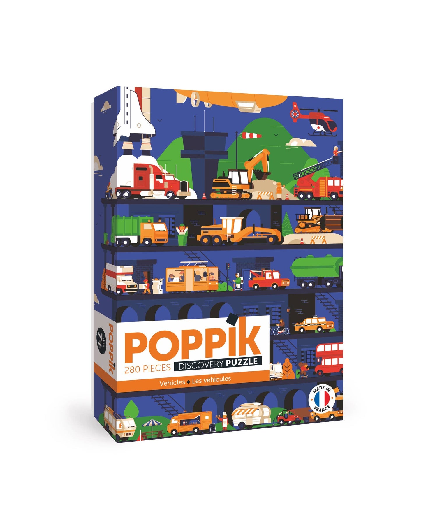 POPPIK - Puzzle - Véhicules 285 pièces
