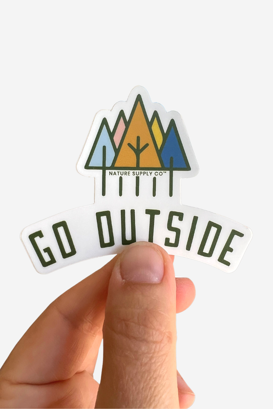 Nature Supply Co - Go Outside Sticker - NEW