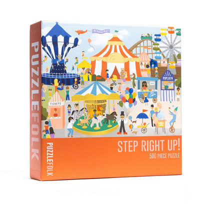 Step Right Up! 500 Piece Circus Puzzle