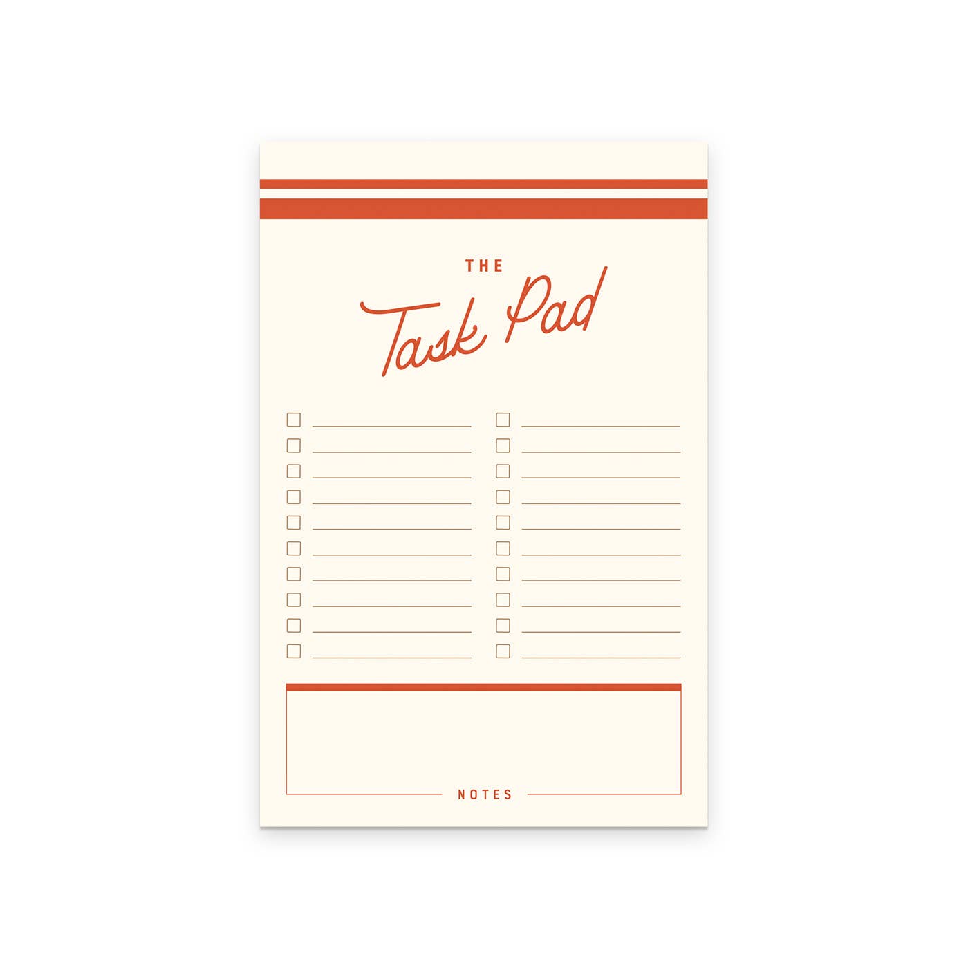 Retro Task Pad Notepad – Camp the Backyard