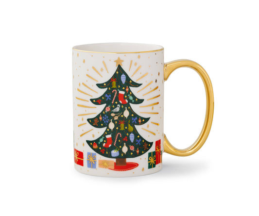 Holiday Tree Porcelain Mug